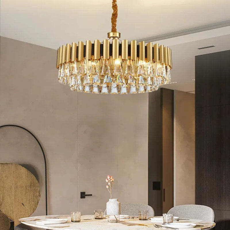 Marilyn Postmodern Nordic Round Crystal Chandelier