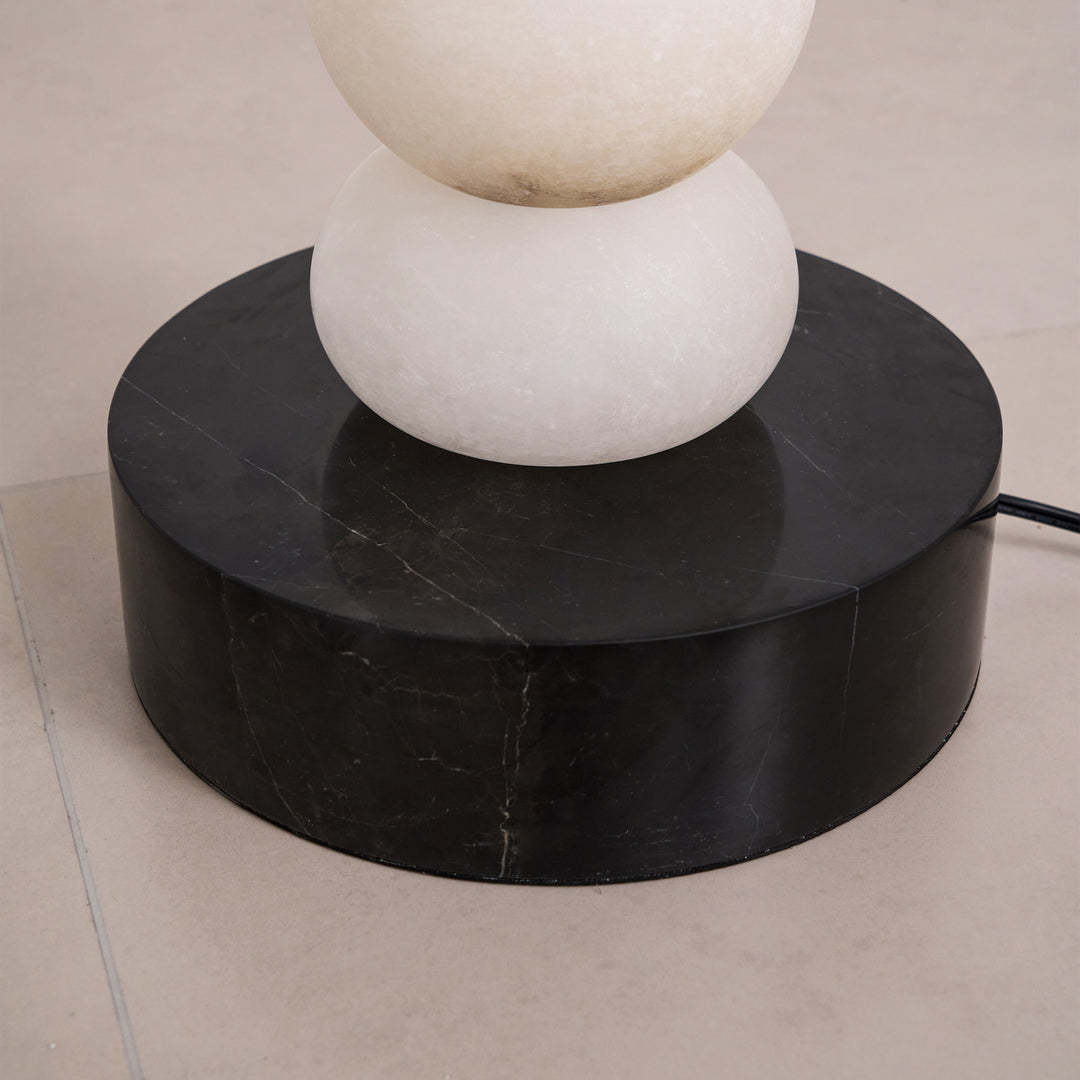 Jade Alabaster Sculptural Modern Floor Lamp Living Room Bedroom