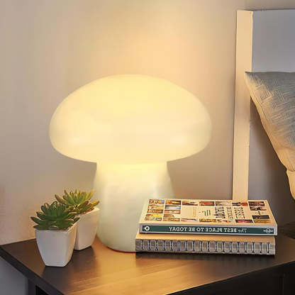 Jade Mushroom Alabaster Modern Table Lamp Bedroom Living Room