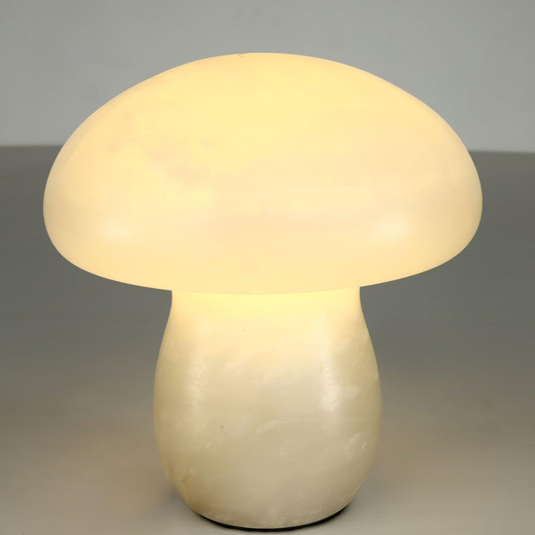 Jade Mushroom Alabaster Modern Table Lamp Bedroom Living Room
