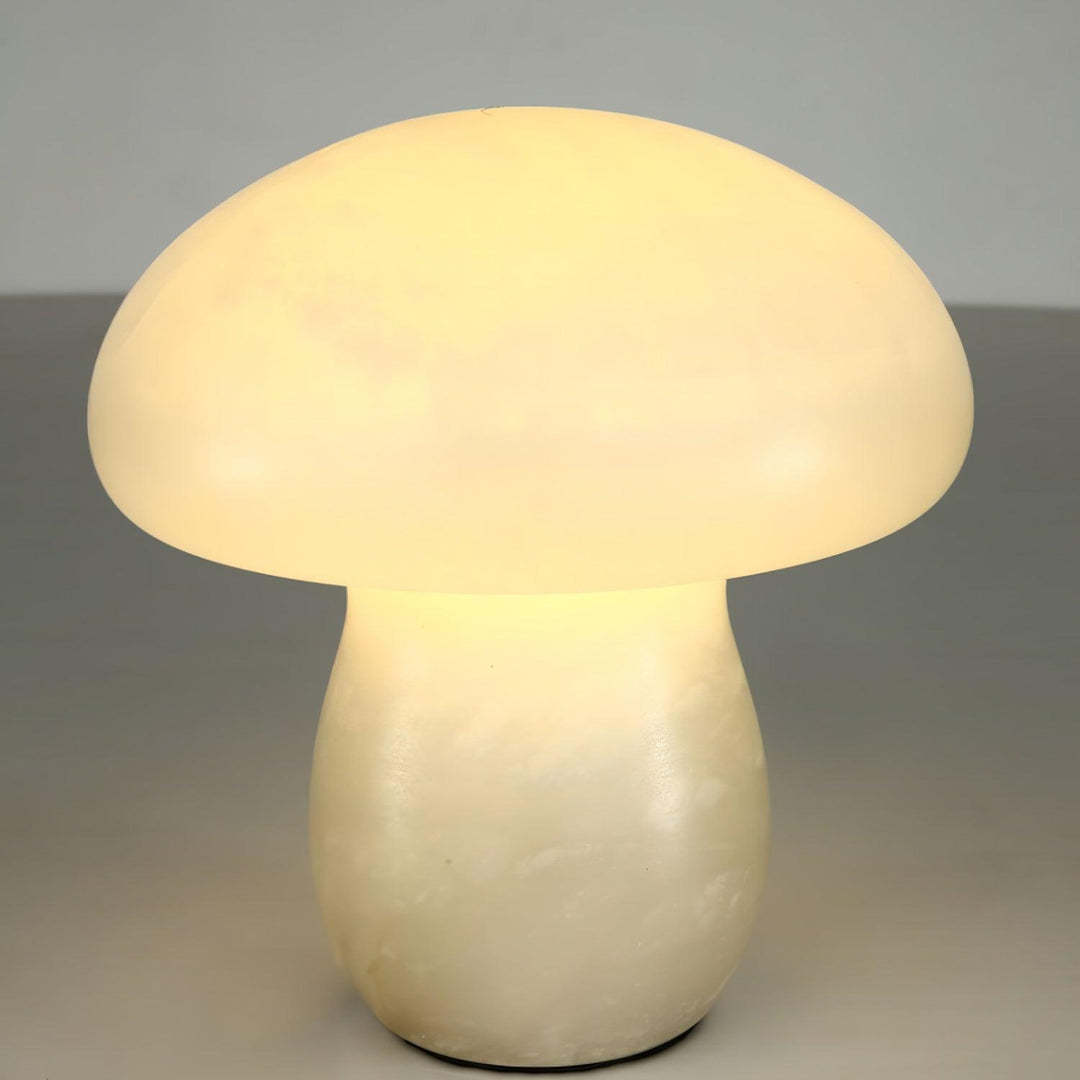 Jade Mushroom Alabaster Modern Table Lamp Bedroom Living Room