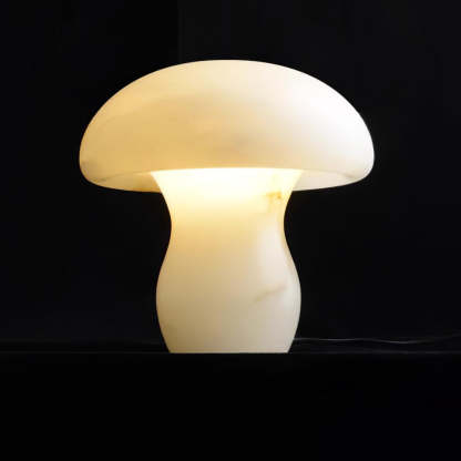 Jade Mushroom Alabaster Modern Table Lamp Bedroom Living Room