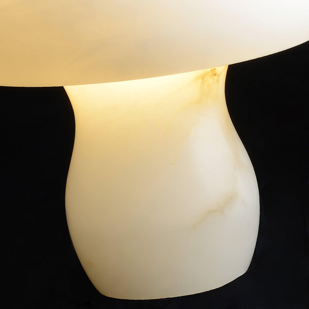 Jade Mushroom Alabaster Modern Table Lamp Bedroom Living Room