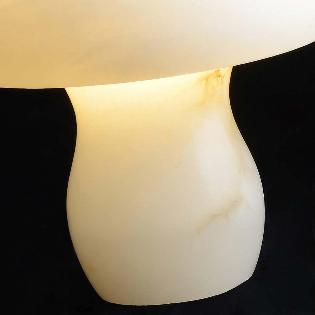 Jade Mushroom Alabaster Modern Table Lamp Bedroom Living Room