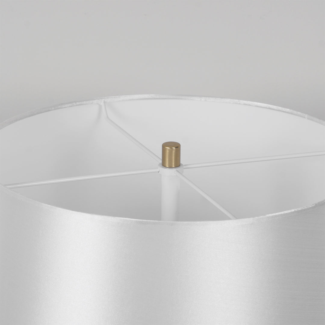 Jade Alabaster Rectangular Elegant Table Lamp Bedroom Living Room
