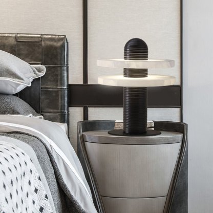 Jade Modern Comet Alabaster Table Lamp Bedroom Living Room