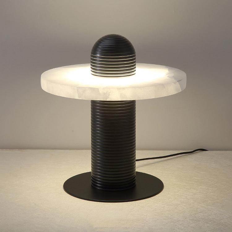 Jade Modern Comet Alabaster Table Lamp Bedroom Living Room
