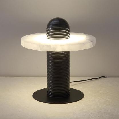 Jade Modern Comet Alabaster Table Lamp Bedroom Living Room