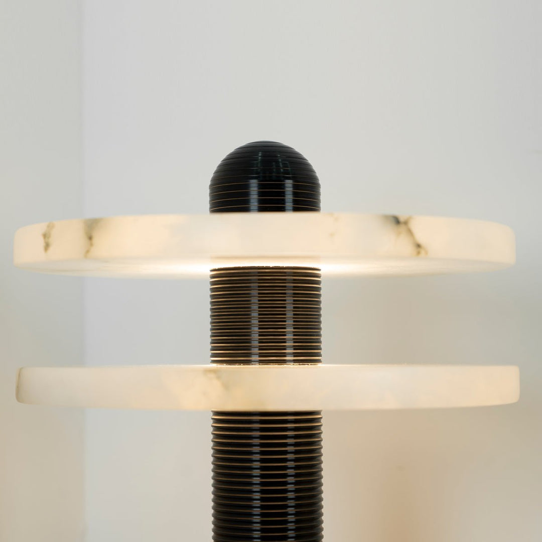 Jade Modern Comet Alabaster Table Lamp Bedroom Living Room