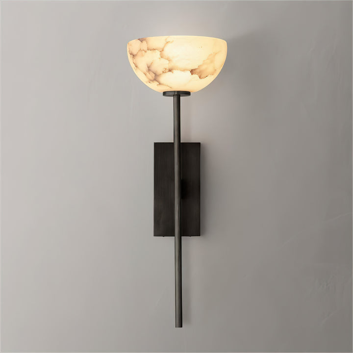 Jade Minimalism Gold Marble Wall Light Living Room Bedroom