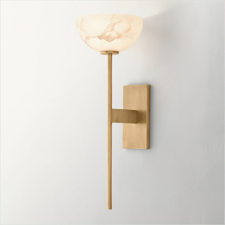 Jade Minimalism Gold Marble Wall Light Living Room Bedroom