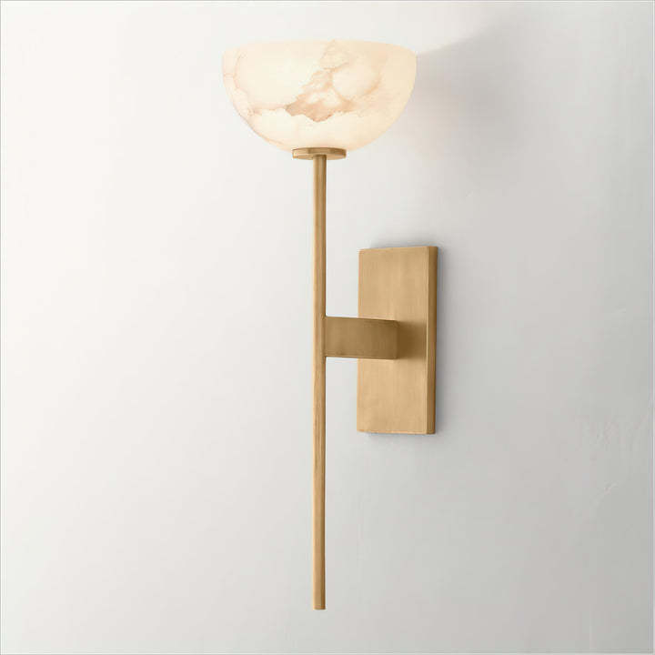 Jade Minimalism Gold Marble Wall Light Living Room Bedroom