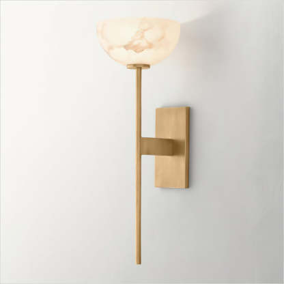 Jade Minimalism Gold Marble Wall Light Living Room Bedroom