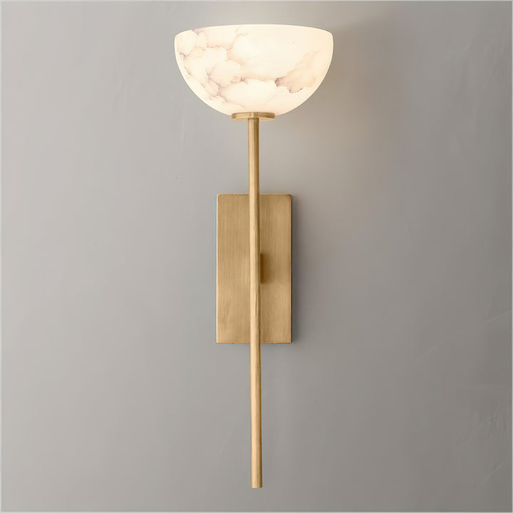 Jade Minimalism Gold Marble Wall Light Living Room Bedroom