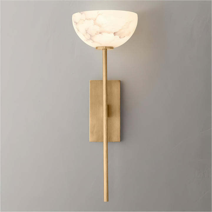 Jade Minimalism Gold Marble Wall Light Living Room Bedroom