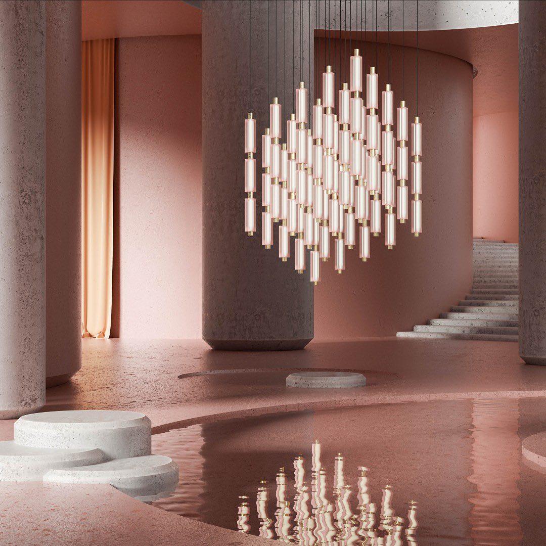 Byers Modern Square Metal Acrylic Pendant Light Bedroom Living Room