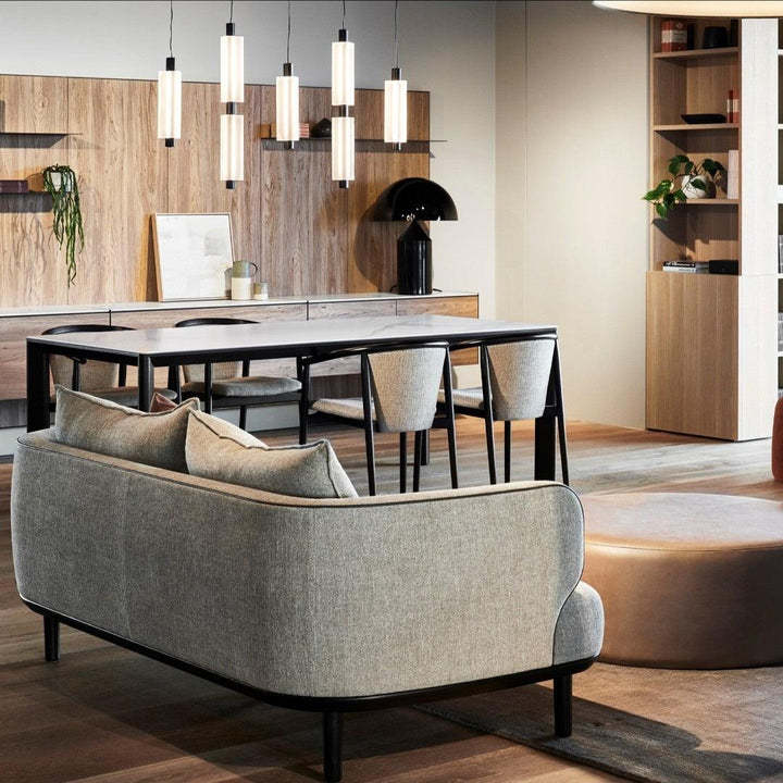 Byers Modern Square Metal Acrylic Pendant Light Bedroom Living Room