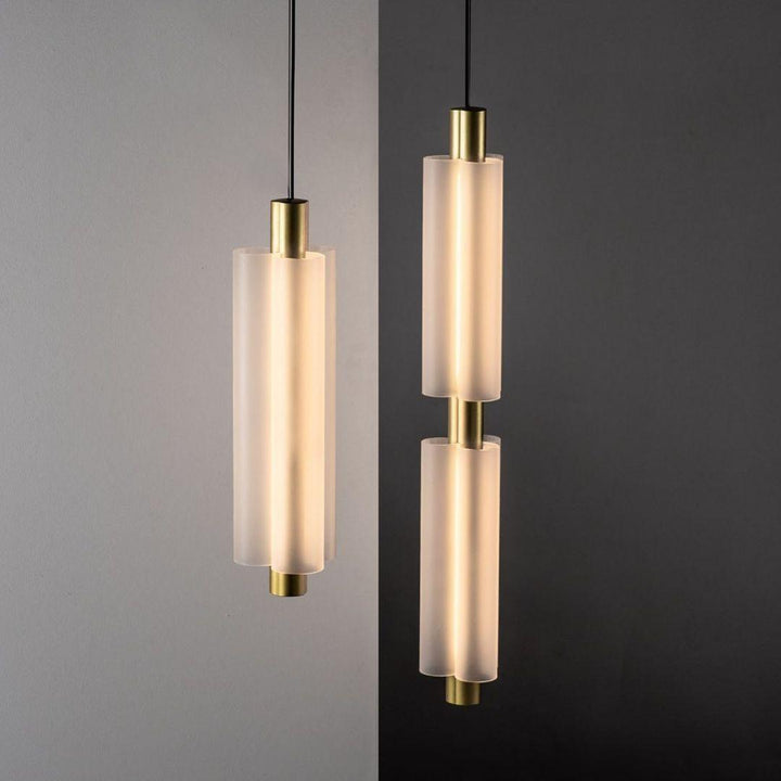 Byers Modern Square Metal Acrylic Pendant Light Bedroom Living Room