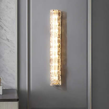 Byers Art Special Brass Glass Wall Lamp Bathroom Bedroom