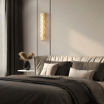 Byers Art Special Brass Glass Wall Lamp Bathroom Bedroom