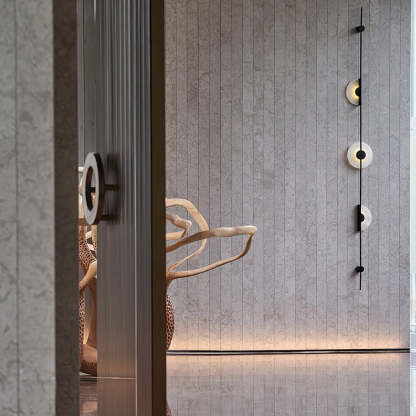 Jade Modern Alabaster Vertical Wall Light Bedroom Living Room