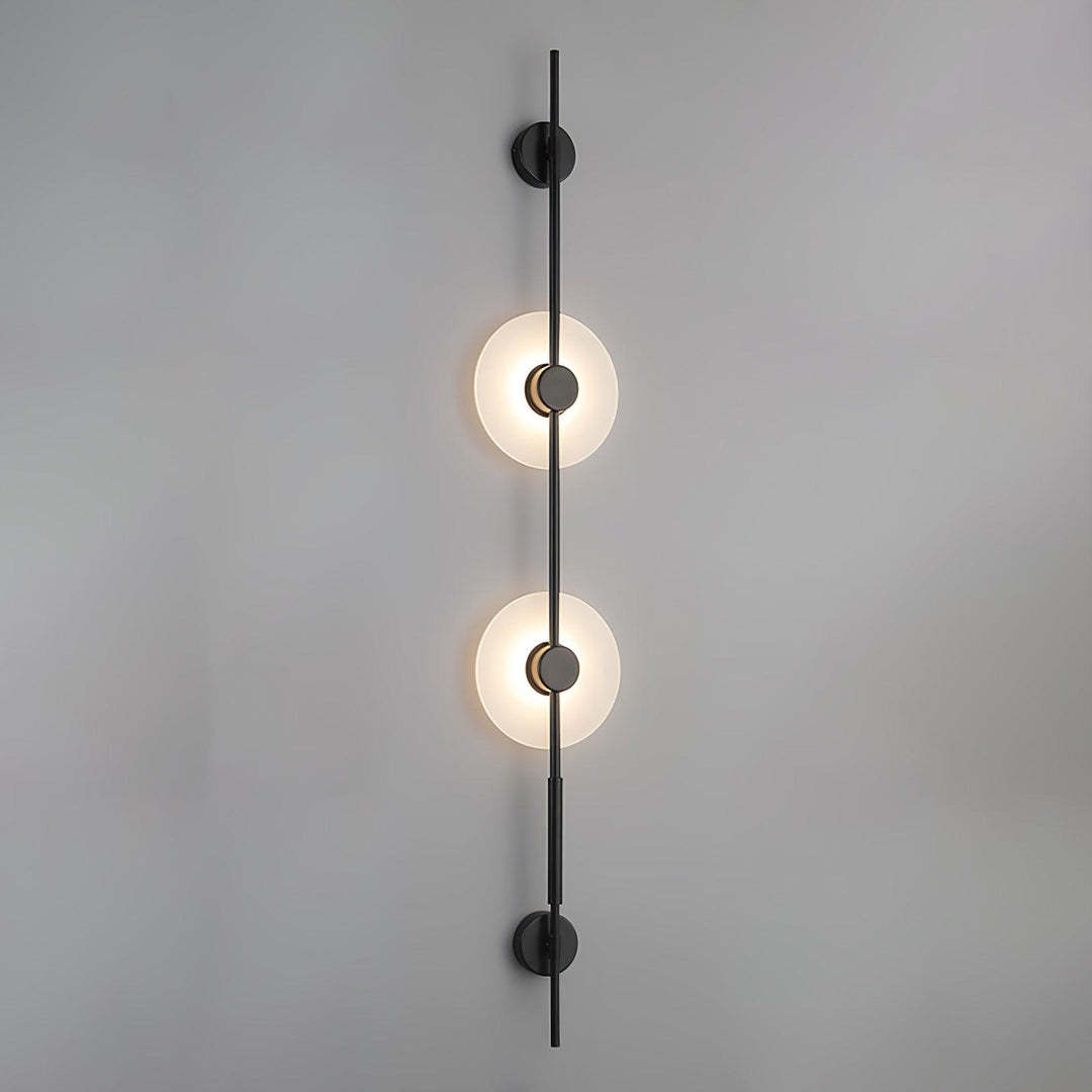 Jade Modern Alabaster Vertical Wall Light Bedroom Living Room
