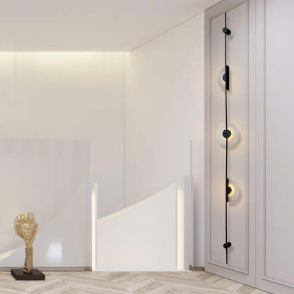 Jade Modern Alabaster Vertical Wall Light Bedroom Living Room