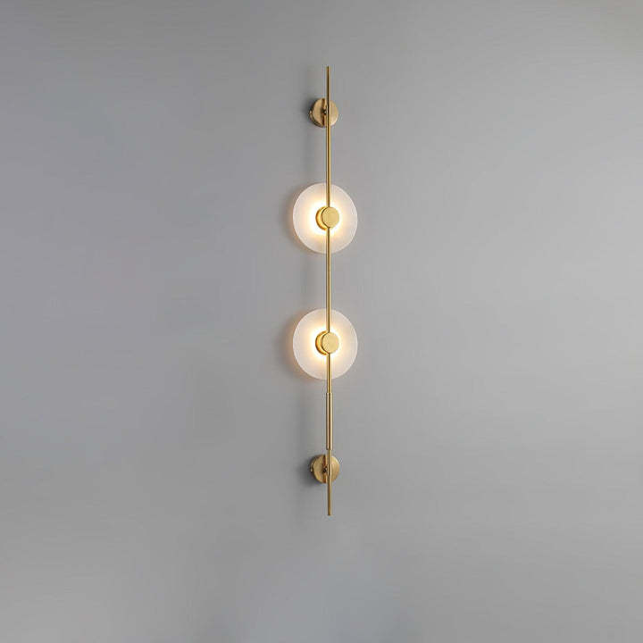 Jade Modern Alabaster Vertical Wall Light Bedroom Living Room