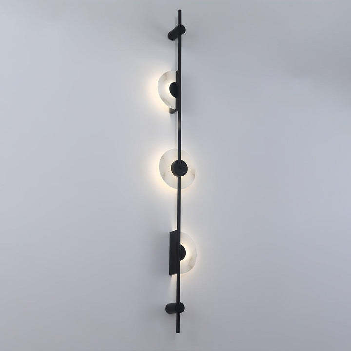 Jade Modern Alabaster Vertical Wall Light Bedroom Living Room