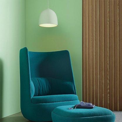 Hailie Urban Metal Polycarbonate Pendant Light Living Room Dining Room