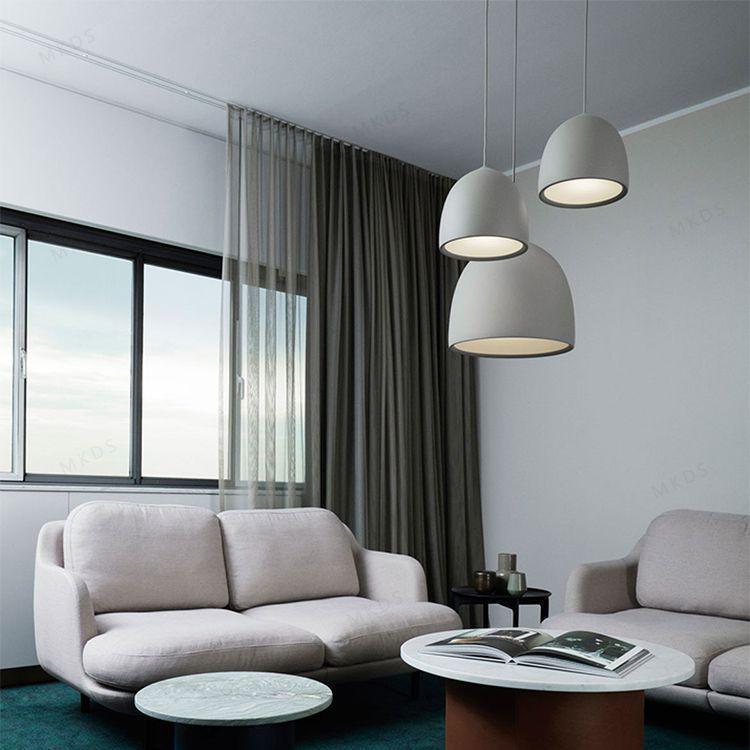Hailie Urban Metal Polycarbonate Pendant Light Living Room Dining Room