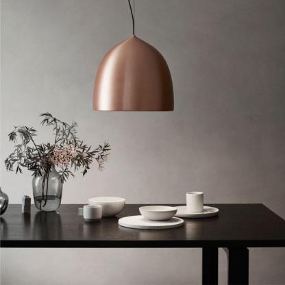 Hailie Urban Metal Polycarbonate Pendant Light Living Room Dining Room