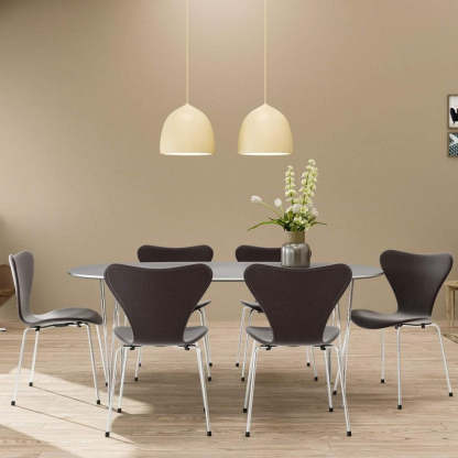 Hailie Urban Metal Polycarbonate Pendant Light Living Room Dining Room