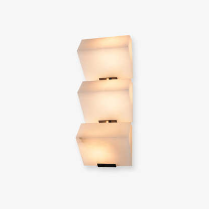 Jade Modern Alabaster Staircase Wall Light  Living Room Bedroom