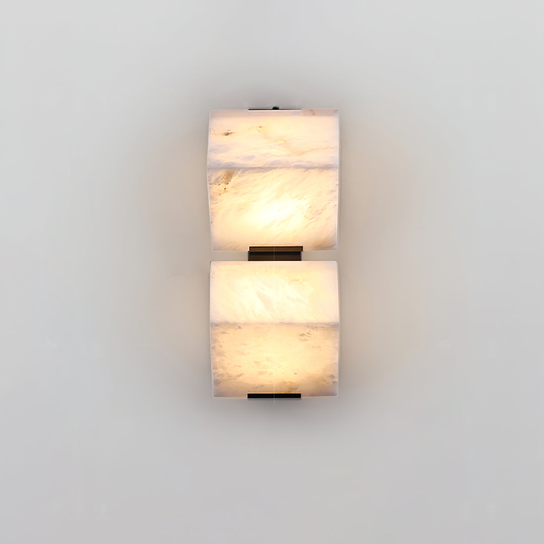 Jade Modern Alabaster Staircase Wall Light  Living Room Bedroom