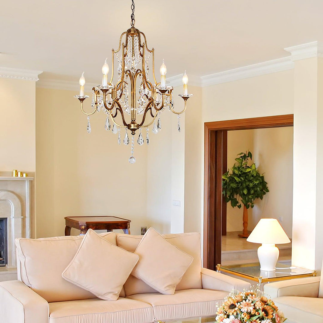 Marilyn Gorgeous Special Crystal Metal Chandelier Dining Room Living Room