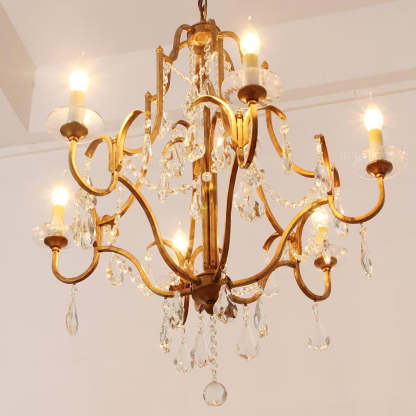 Marilyn Gorgeous Special Crystal Metal Chandelier Dining Room Living Room