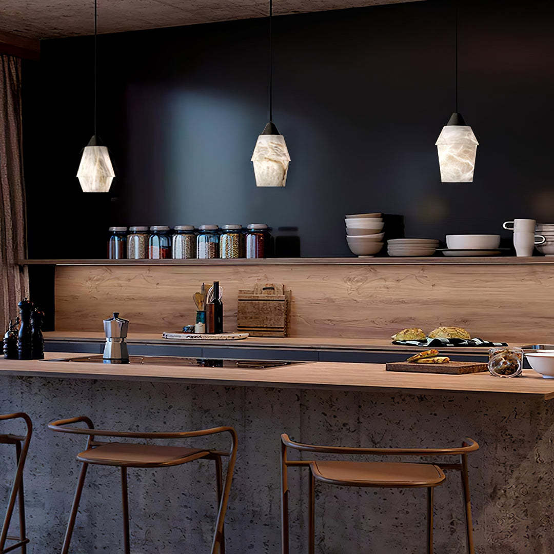 Jade Minimalist Nordic Alabaster Pendant Light Living Room