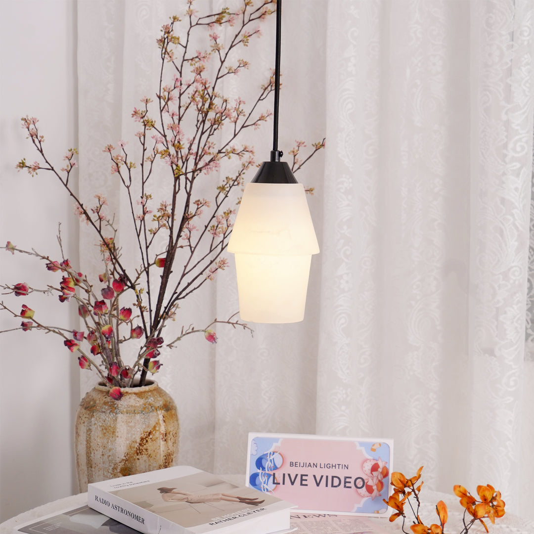 Jade Minimalist Nordic Alabaster Pendant Light Living Room