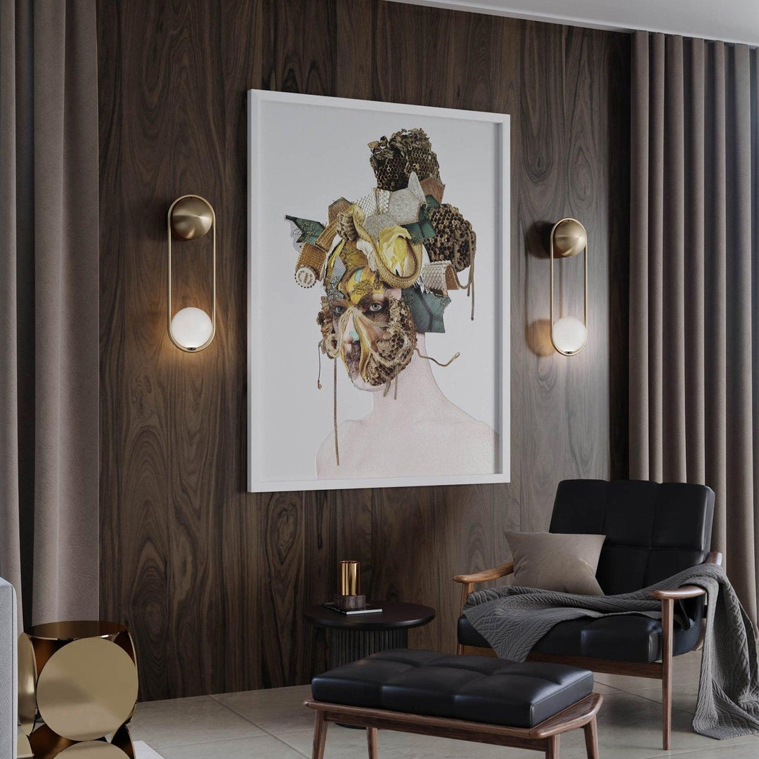 Edge Elegant Fashionable Mental Wall Light Bedroom
