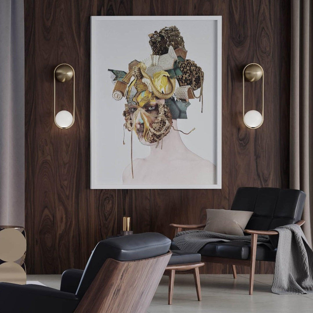 Edge Elegant Fashionable Mental Wall Light Bedroom