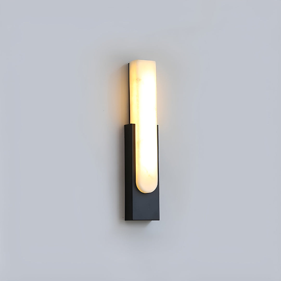 Jade Modern Agatha Alabaster Wall Light Living Room Bedroom