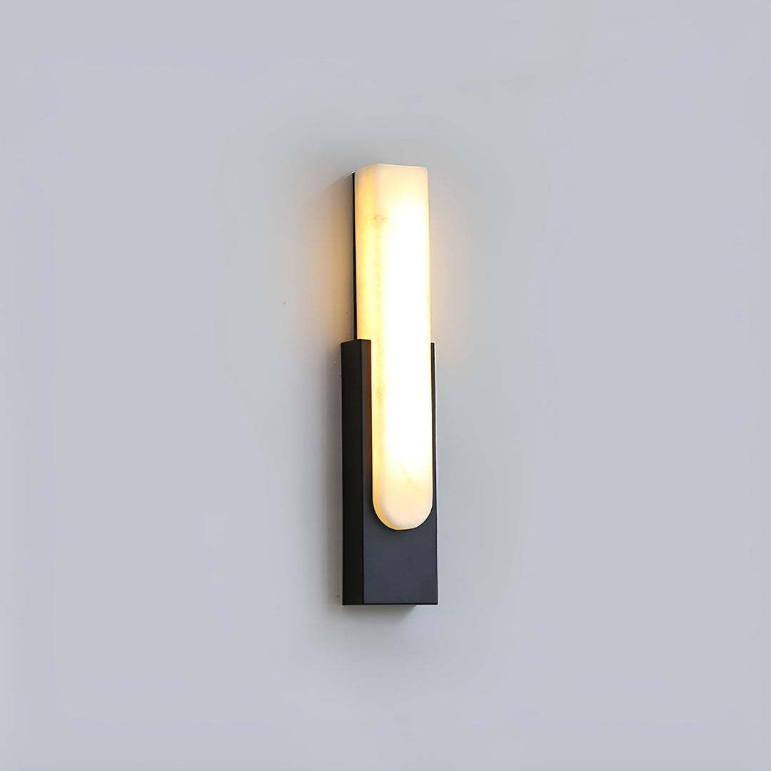 Jade Modern Agatha Alabaster Wall Light Living Room Bedroom