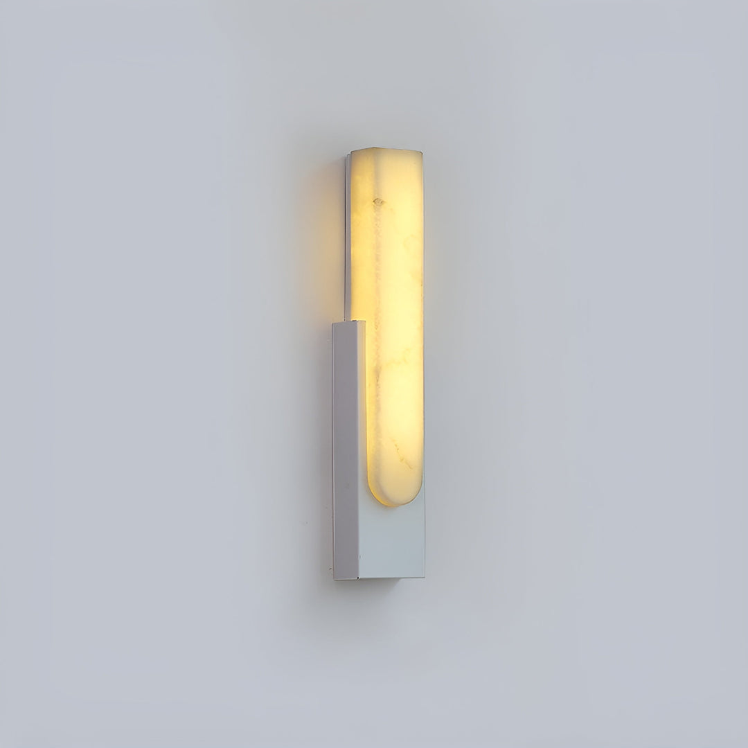 Jade Modern Agatha Alabaster Wall Light Living Room Bedroom