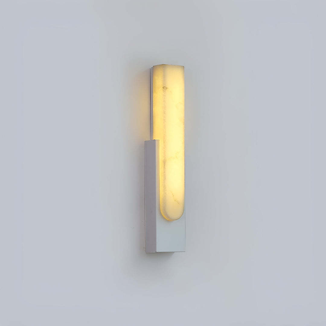 Jade Modern Agatha Alabaster Wall Light Living Room Bedroom