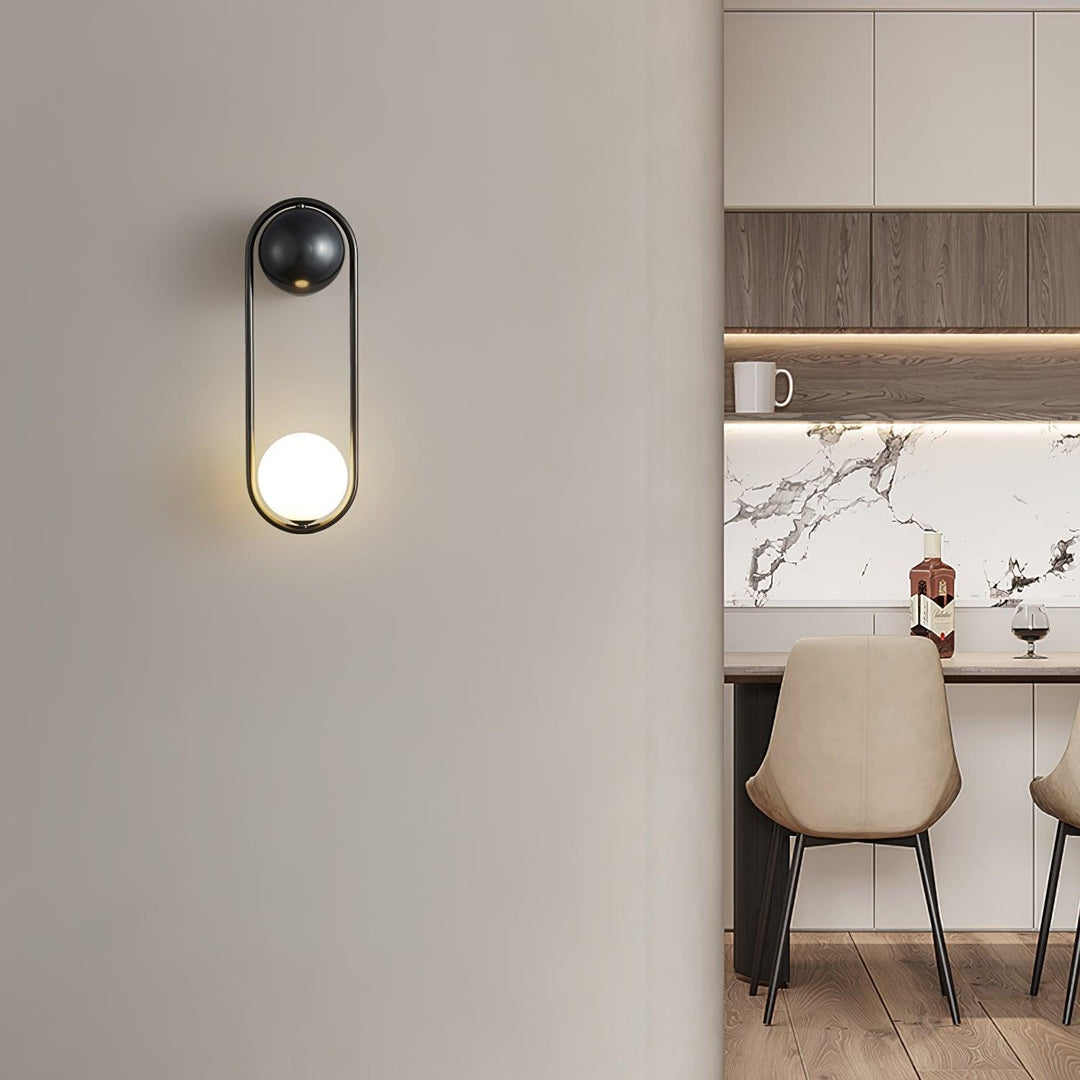 Edge Elegant Fashionable Mental Wall Light Bedroom