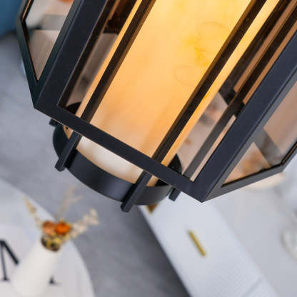 Jade Vintage Alabaster Glass Pendant Light Bedroom Dining Room