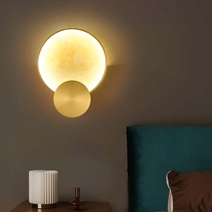 Jade Modern Terra Svet Alabaster Wall Light Living Room Bedroom