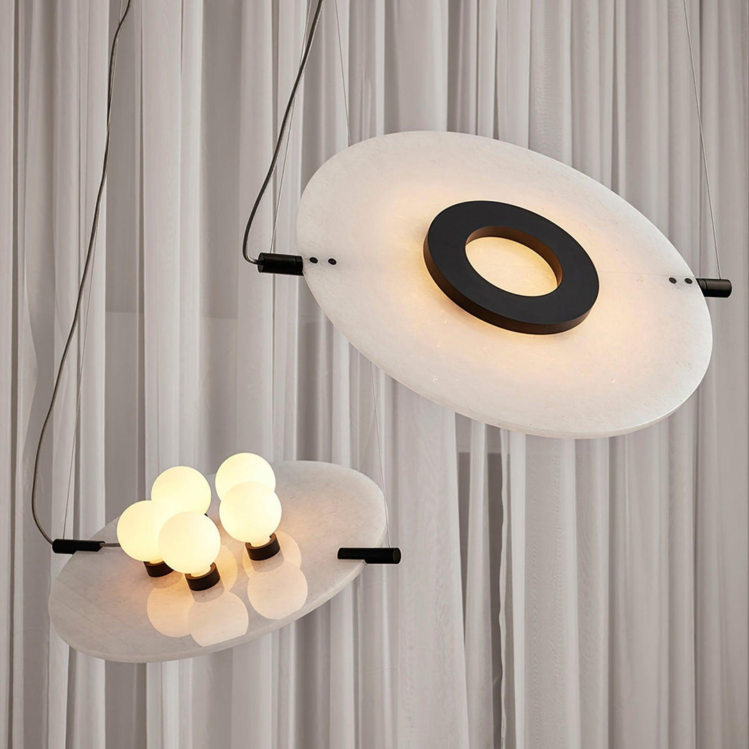 Jade Advanced Alabaster Modern Pendant Light Living Room Dining Room