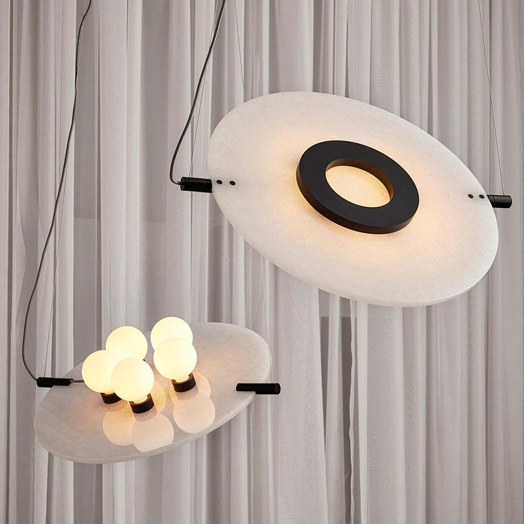 Jade Advanced Alabaster Modern Pendant Light Living Room Dining Room